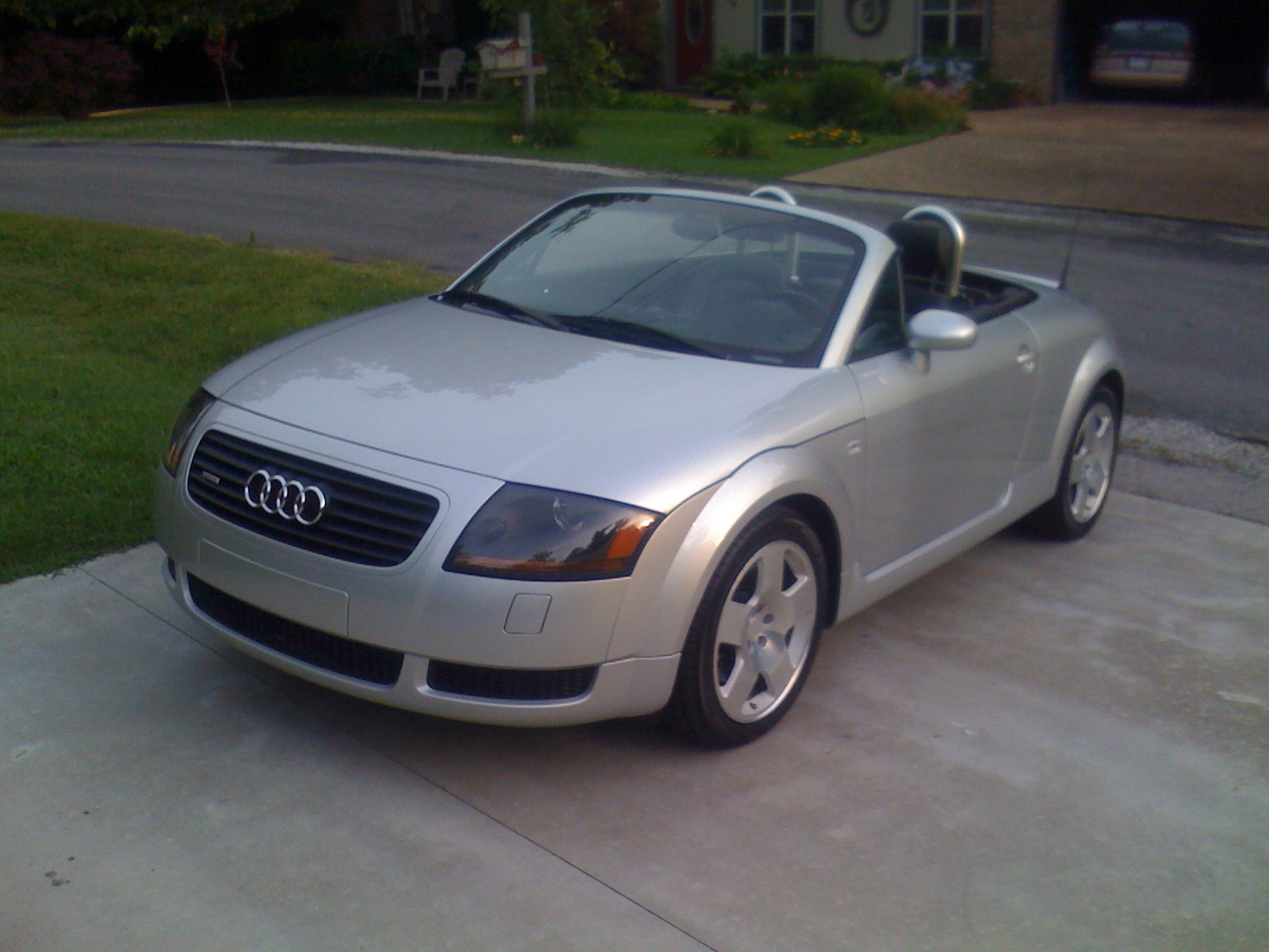 The TT in the driveway, June 2008
